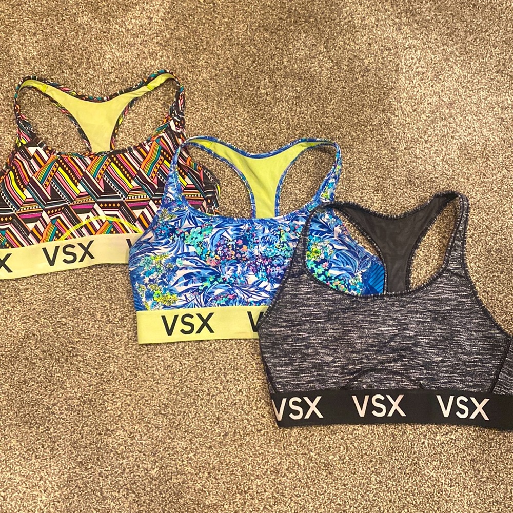 Set of 3 Victoria Secret sports bras